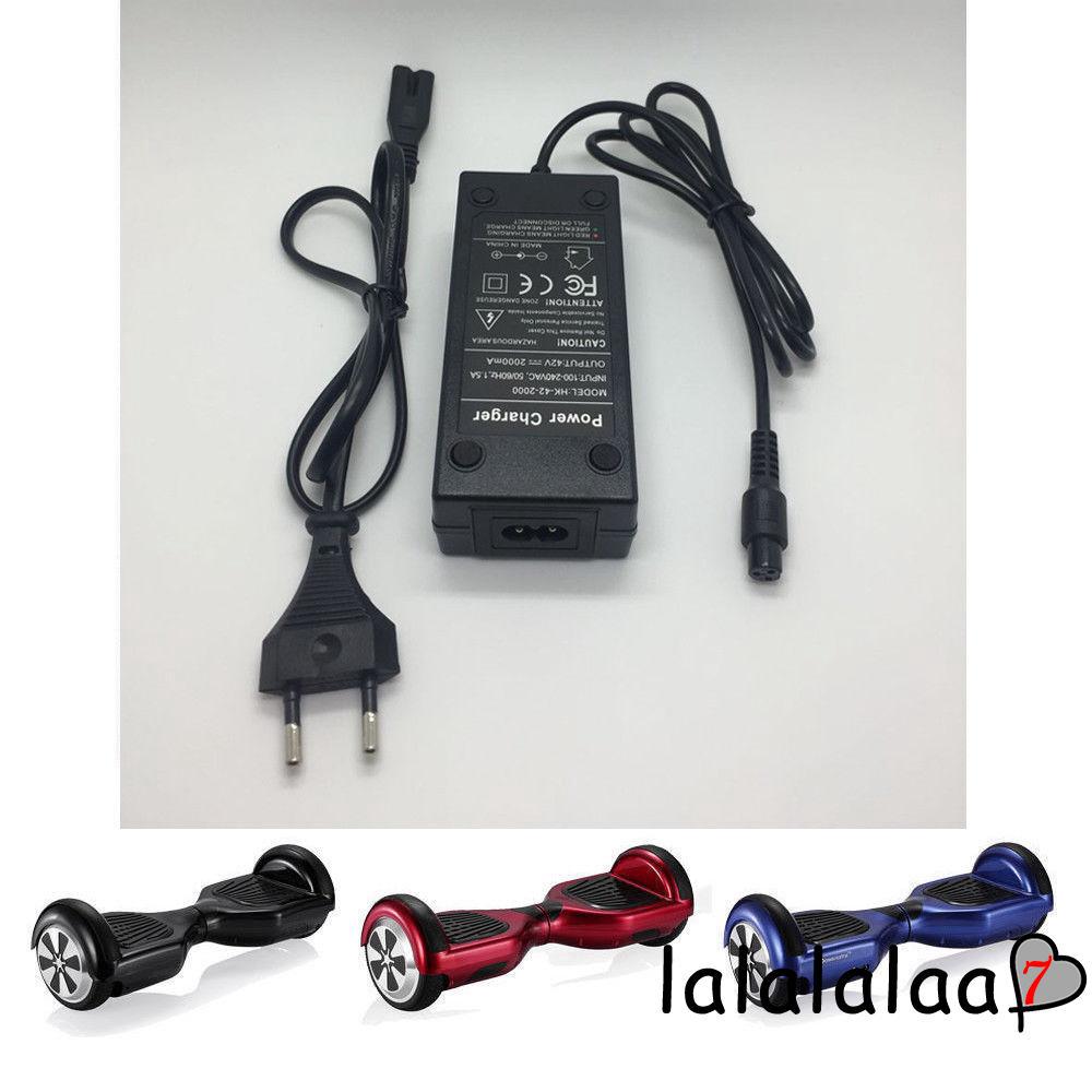 Details about   42 V 1.5A Adapter Charger Power Supply for Balancing Electric Scooter Hoverboard 