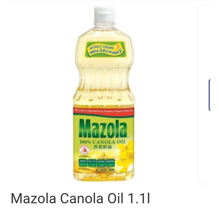 Mazola canola oil 1.1L Shopee Singapore
