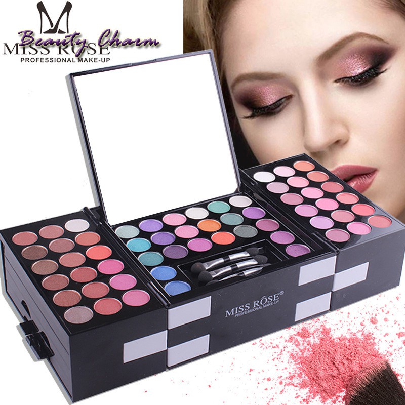 148 Color Makeups Palette Kit 142 Colors Eyeshadow Pallete Blush Eyebrow Powder Set Shopee Singapore