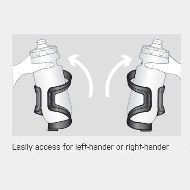 side exit bottle cage