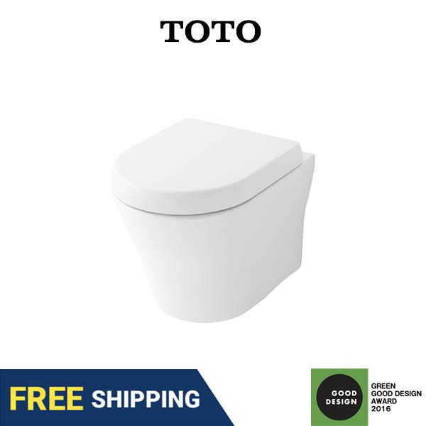 TOTO URBANIQUE Wall Hung Toilet Bowl CW162 Shopee Singapore