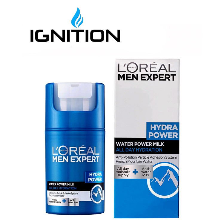 L Oreal Paris Men Expert Hydrapower Water Power Milk 50ml Shopee Singapore