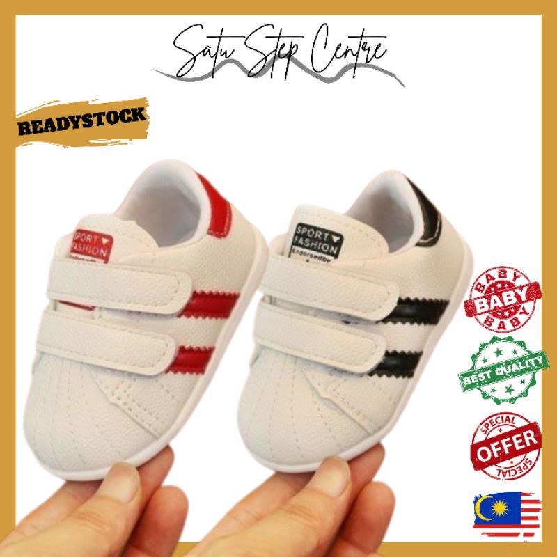 Toodler A D I D A S Kids Sneakers Kasut Raya Budak Lelaki Perempuan Kasut Branded Small Size Malaysia Readystock Shopee Singapore