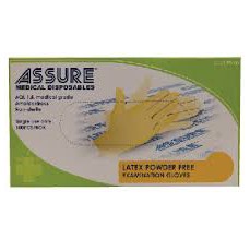 Assure Powder Free Latex Disposable Gloves S M L Sizes 100s Medical Grade Shopee Singapore