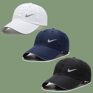 Ready Stock  [AD&NK]  Quick-drying sports cap Elastic baseball cap Adjustable peaked cap