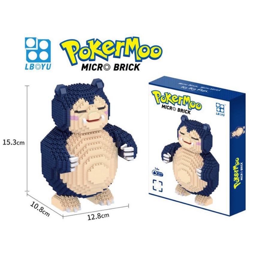 nanoblocks snorlax