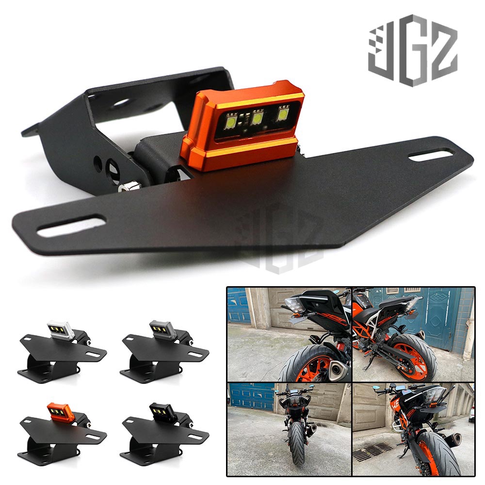 ktm rc 200 number plate holder