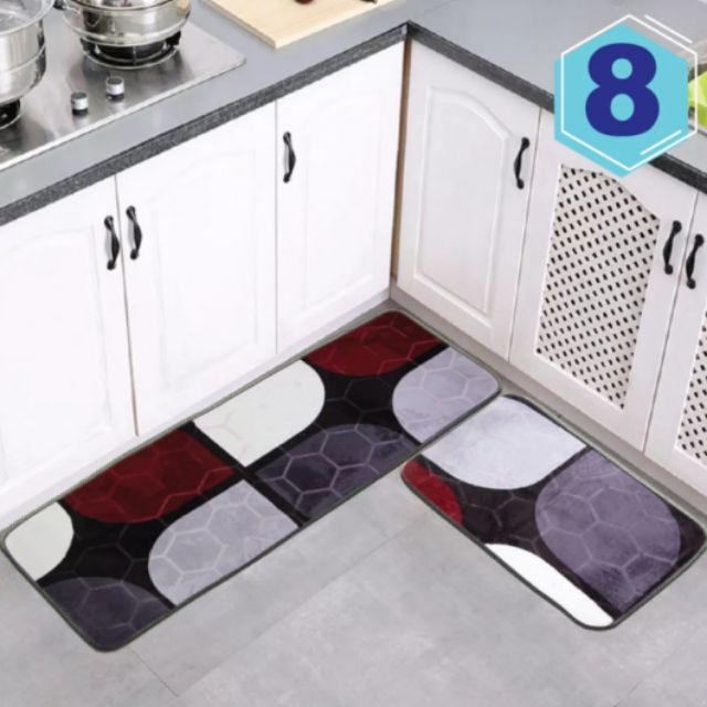 Carpet Kitchen Mat Karpet Dapur 2 In 1 Shopee Singapore