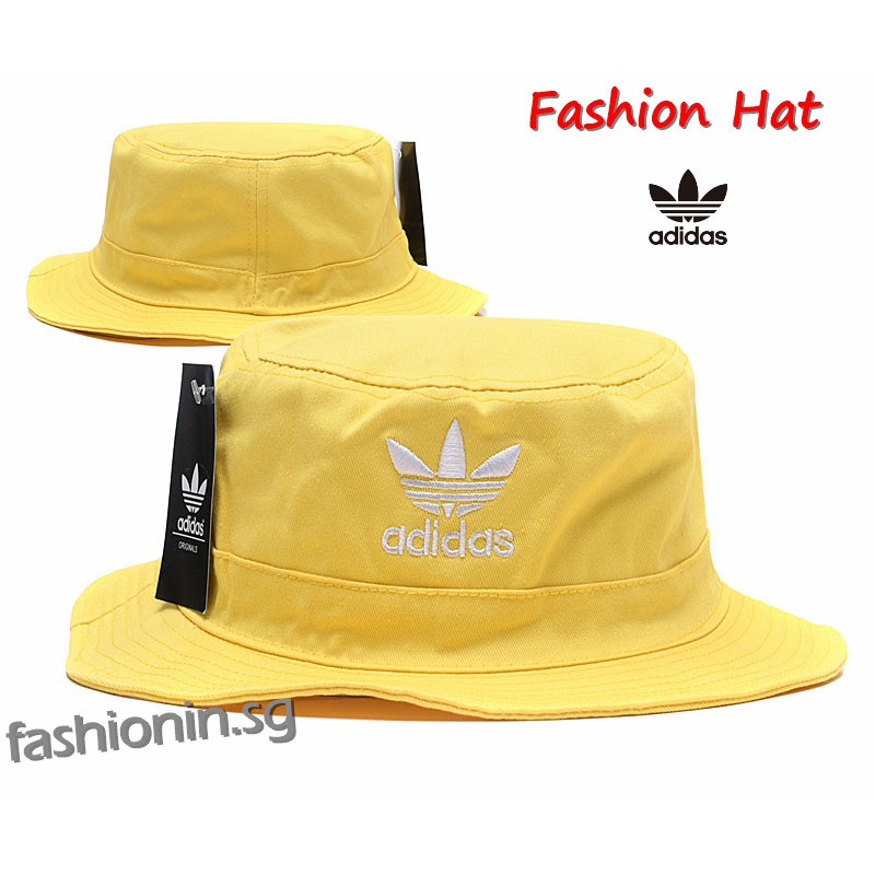 adidas yellow bucket hat