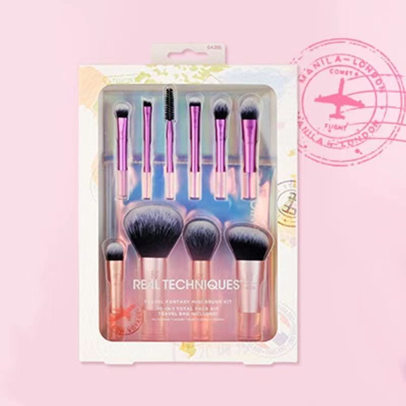 Real Techniques Limited Travel Fantasy Makeup Brushes Set Eyeshadow