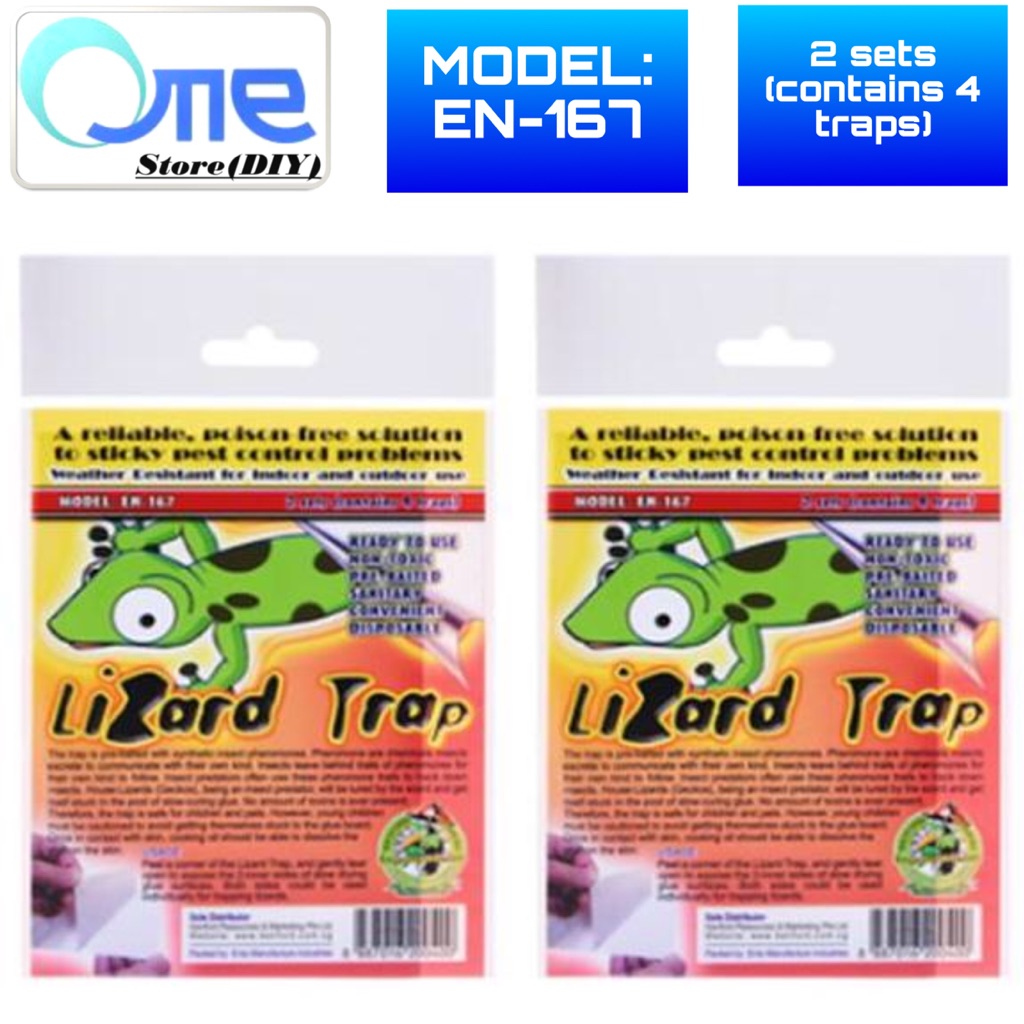 [Bundle of 2]Pest Stop Lizard Killer Lizard Trap Lizard Repellent