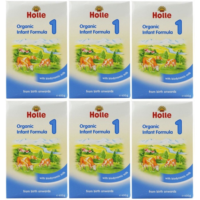 Holle Organic Infant Formula 1 400g (From Birth 6months) X 6 Packs