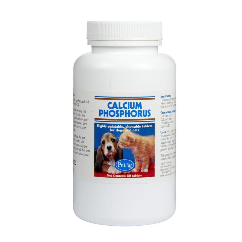 Calcium Tablets For Dogs And Cats Calcium Phosphorus (Import Usa) Box