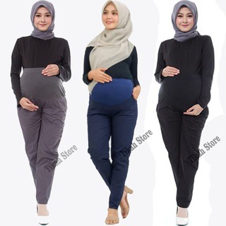 KATUN Maternity Pants Long Work Cotton Fabric Office Pregnant Women