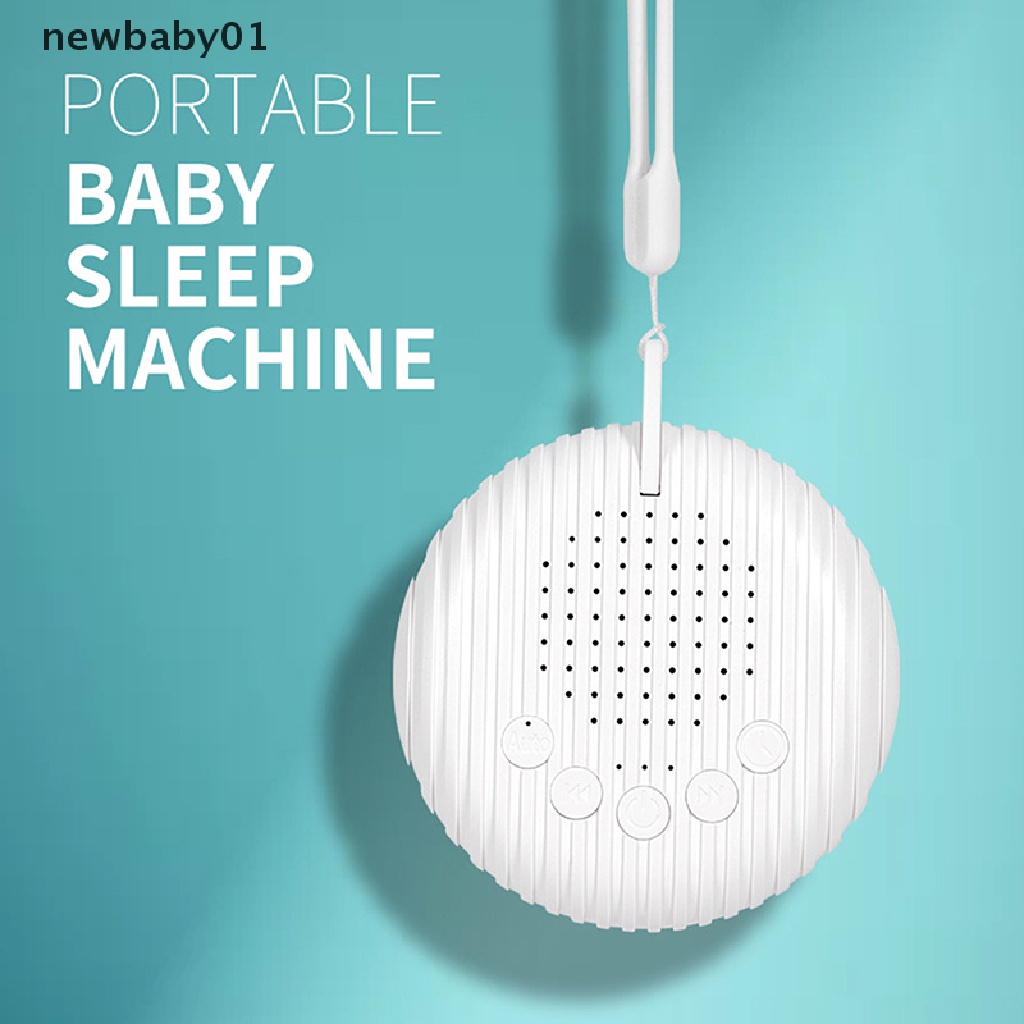 New Portable White Noise Machine Baby Infant Newborn Sound Machine 10 Natural Sounds Shopee Singapore