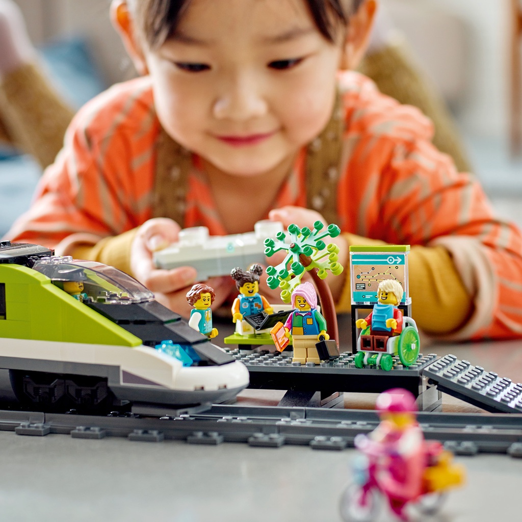 LEGO City Express Passenger Train 60337 Building Kit (764 Pieces