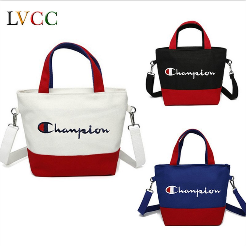 champion canvas tote bag