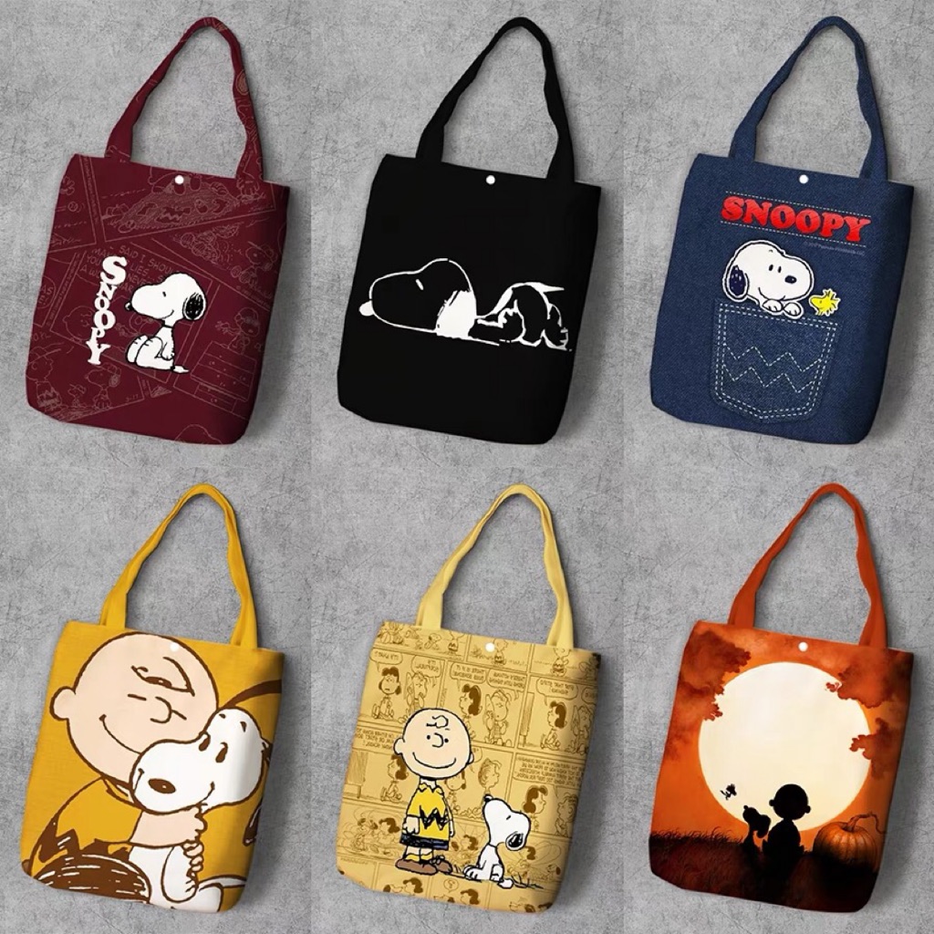 snoopy tote bag