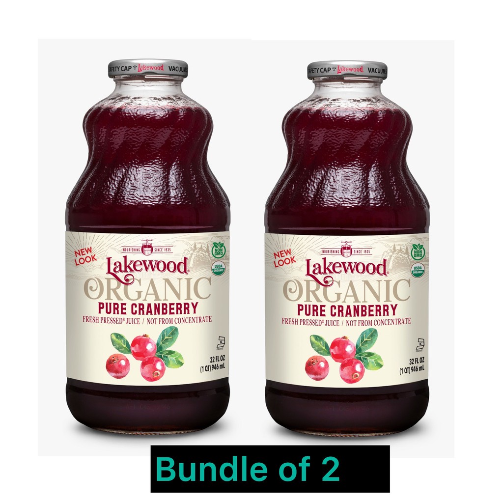 Lakewood Organic Cranberry Juice Bundle Of 2 Shopee Singapore