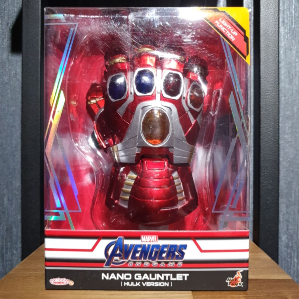 Hot Toys Avengers Endgame Nano Gauntlet Hulk Version Led Light Up Function Cosbaby Misb Shopee Singapore - roblox nano gauntlet