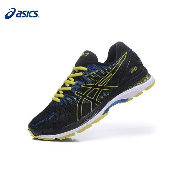 asics running shoes green