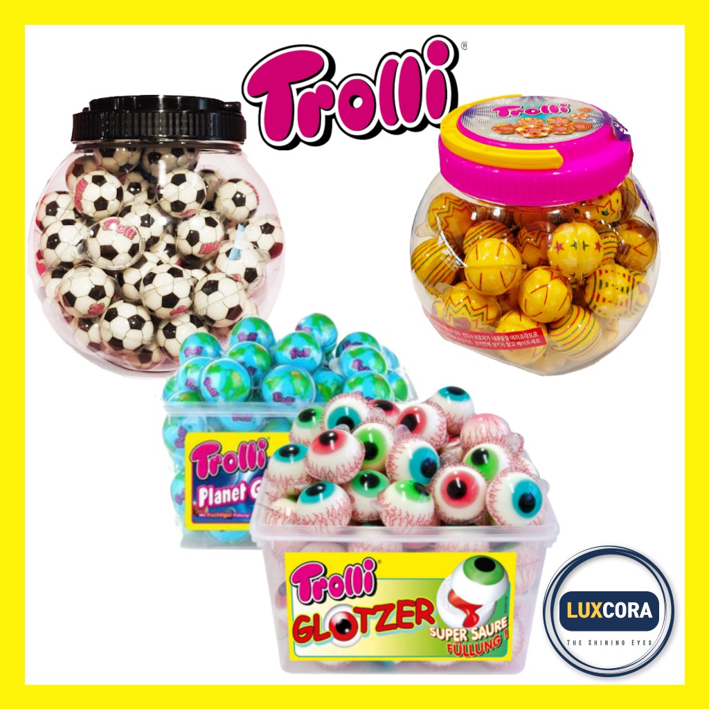 (ASMR) Trolli Gummy candy Jelly / Earth / Galaxy Space