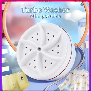 🇸🇬Ready Stock🇸🇬 10/30W Mini Ultrasonic Turbo Washing Machine Portable lazy laundry Travel Usb Washer Washing Machine for Student Baby Travel Household