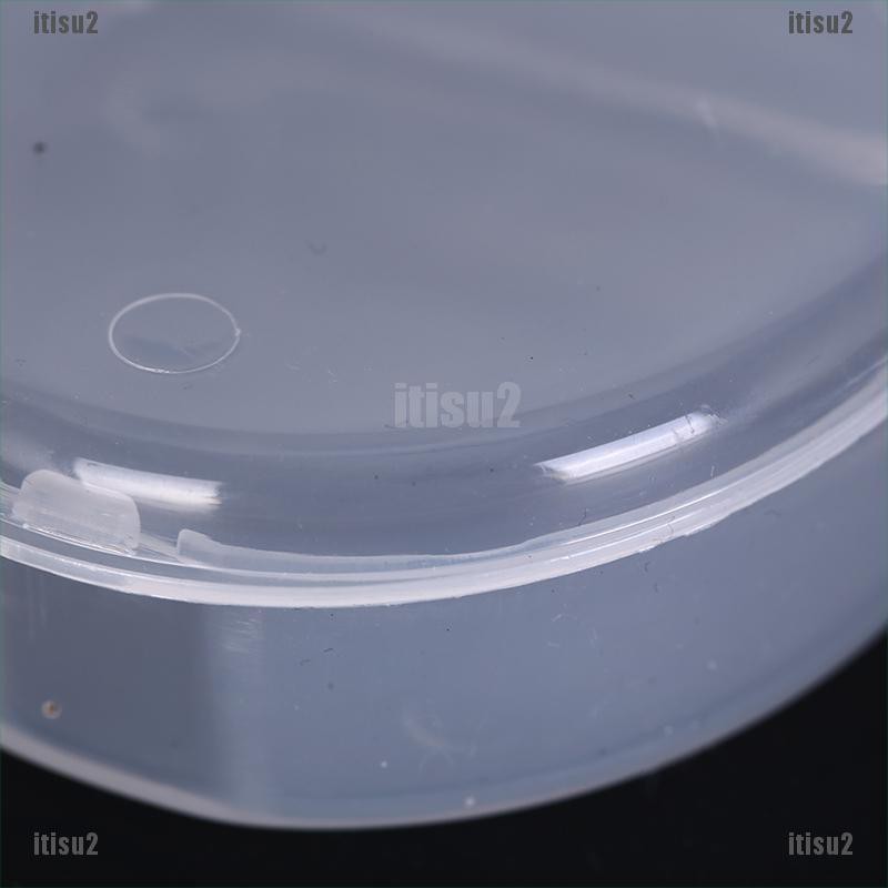 Image of  ItisU2 1pc dental box denture teeth storage case mouth guard container 6.4x6.5x2.5cm [in stock] #6