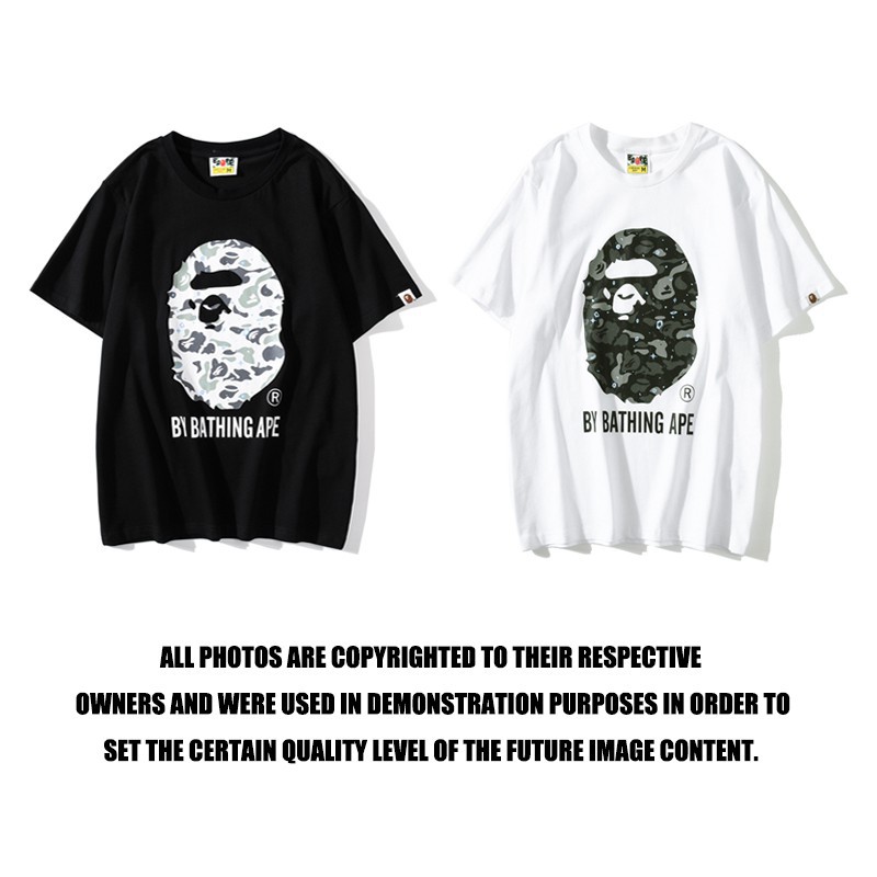 Boys And Girls Couples Casual Classic Short T Bape Starry Night Light Camouflage Big Ape Head T Shirt By Bathing Ape Short Sleeve Short T Rc Shopee Singapore - undefeated x bape color camo pullover hoodie black roblox