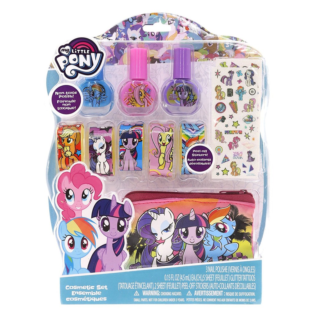 my little pony cosmetic set