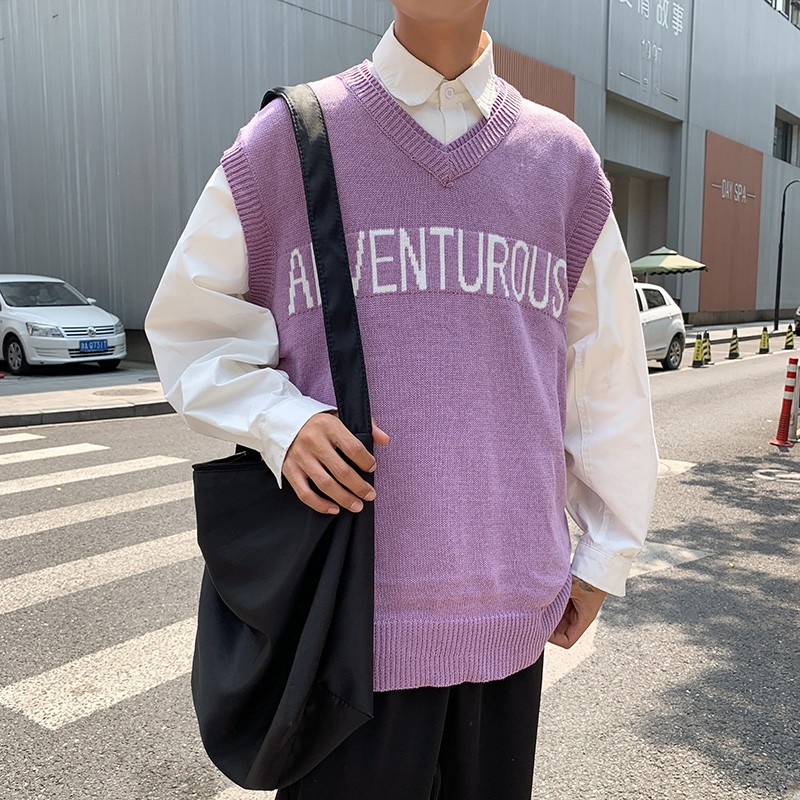 mens knit sweater vest