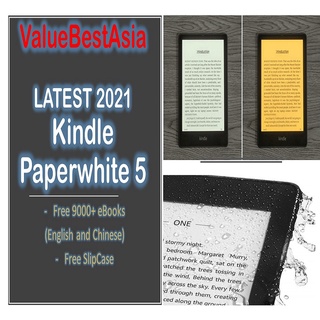 [Local] Latest Amazon Kindle 2021 Paperwhite 5 Gen 11 Signature Edition ~ Free 9000 Eng/Chi eBooks, + other freebies