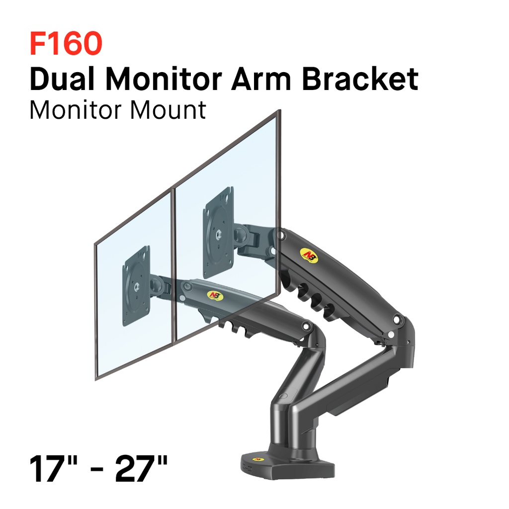 Monitor Bracket, Monitor Stand, Monitor Arm Dual F160 NB North Bayou