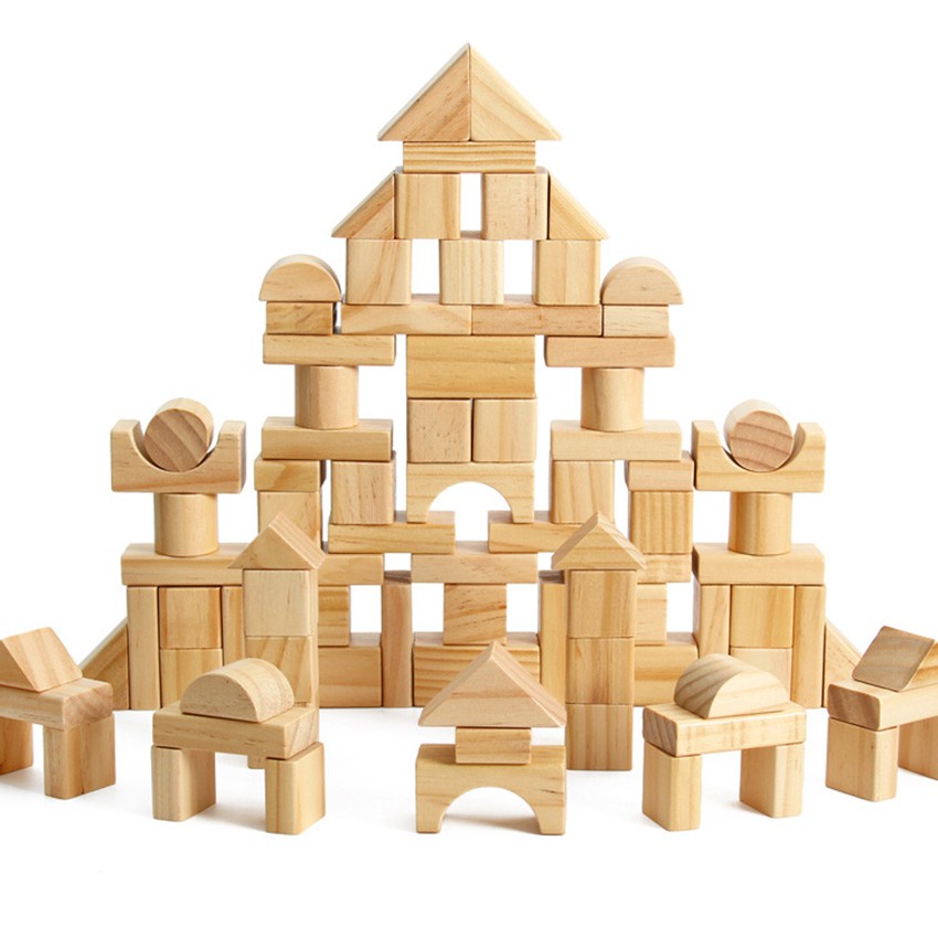 educational wooden blocks