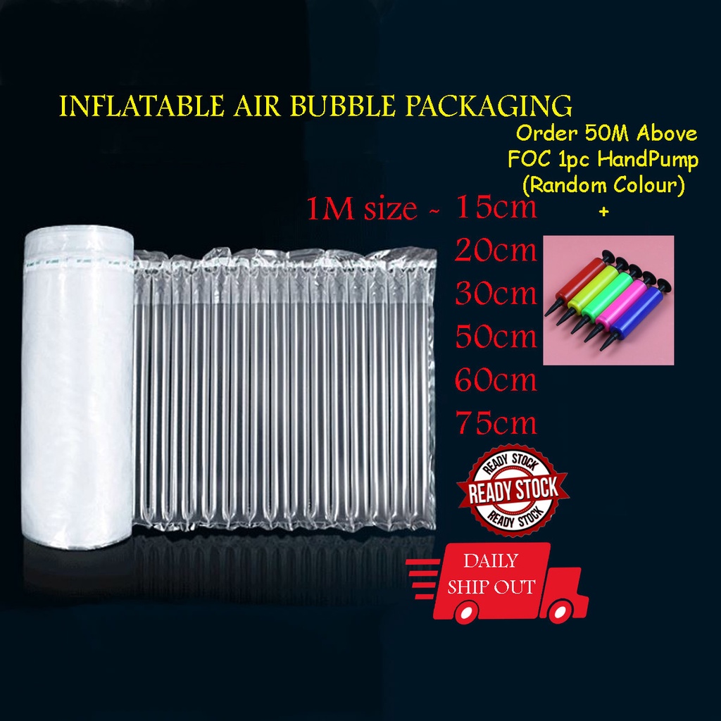 Inflatable Air Bubble Wrap Air Packaging Protection Bubble Shopee Singapore