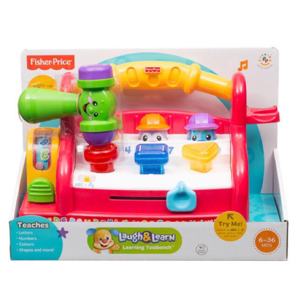 fisher price laugh and learn tool bench