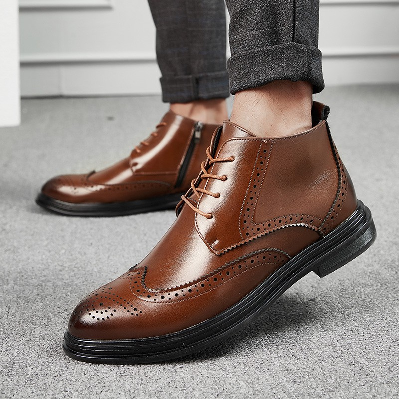 mens high top oxford shoes