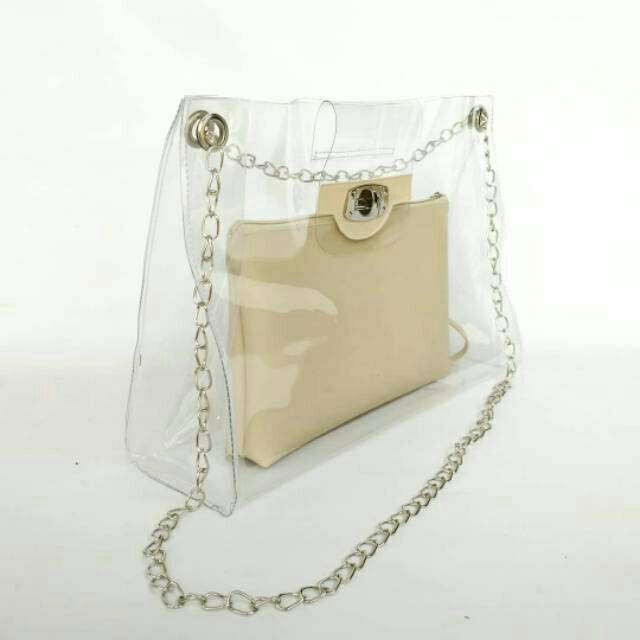 cheap transparent bag