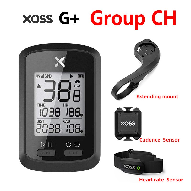 Xoss Bike Computer Odometer Bicycle Gps Riding Waterproof Wireless