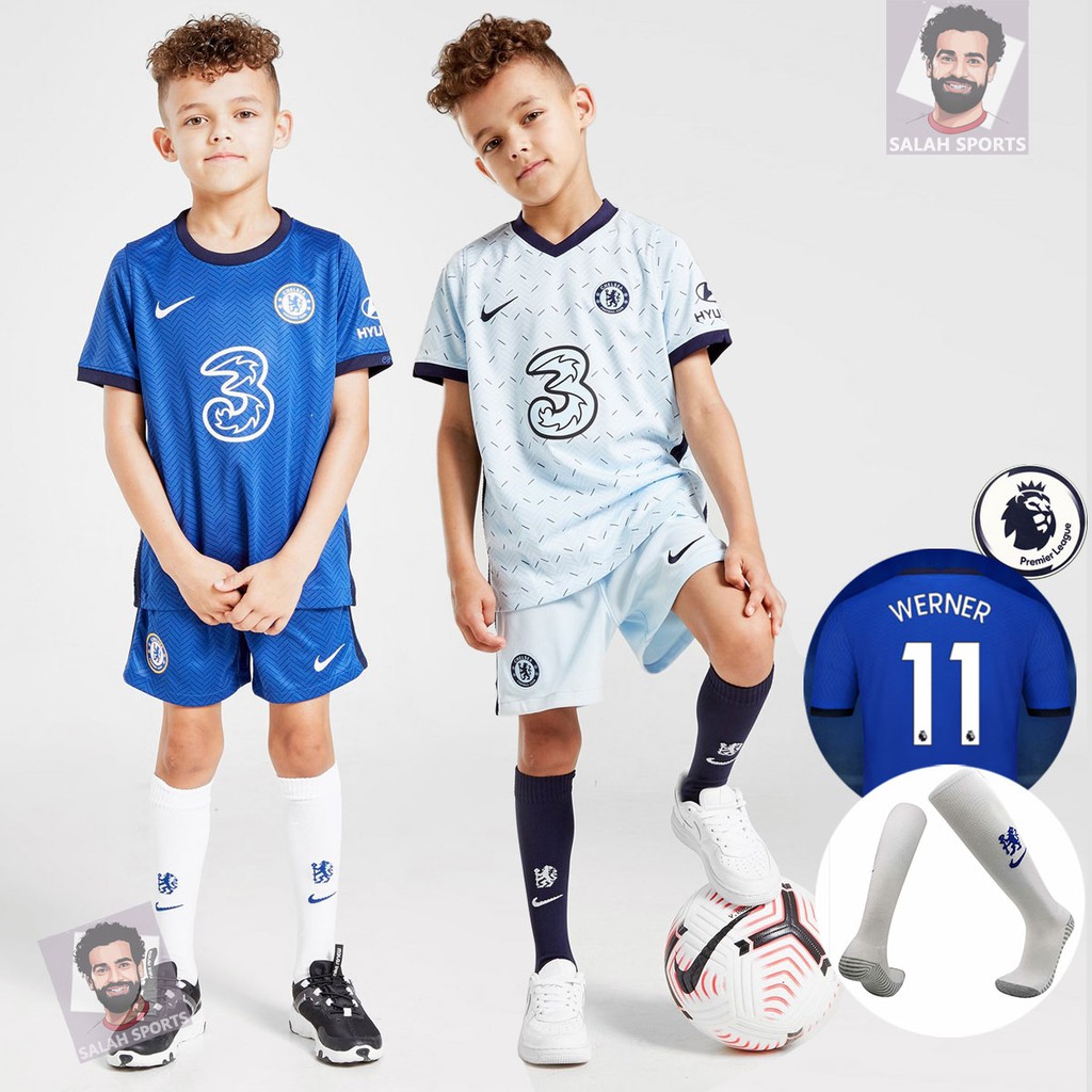 Kids Chelsea Jersey Football Kit 2020 2021 EPL Chelsea ...
