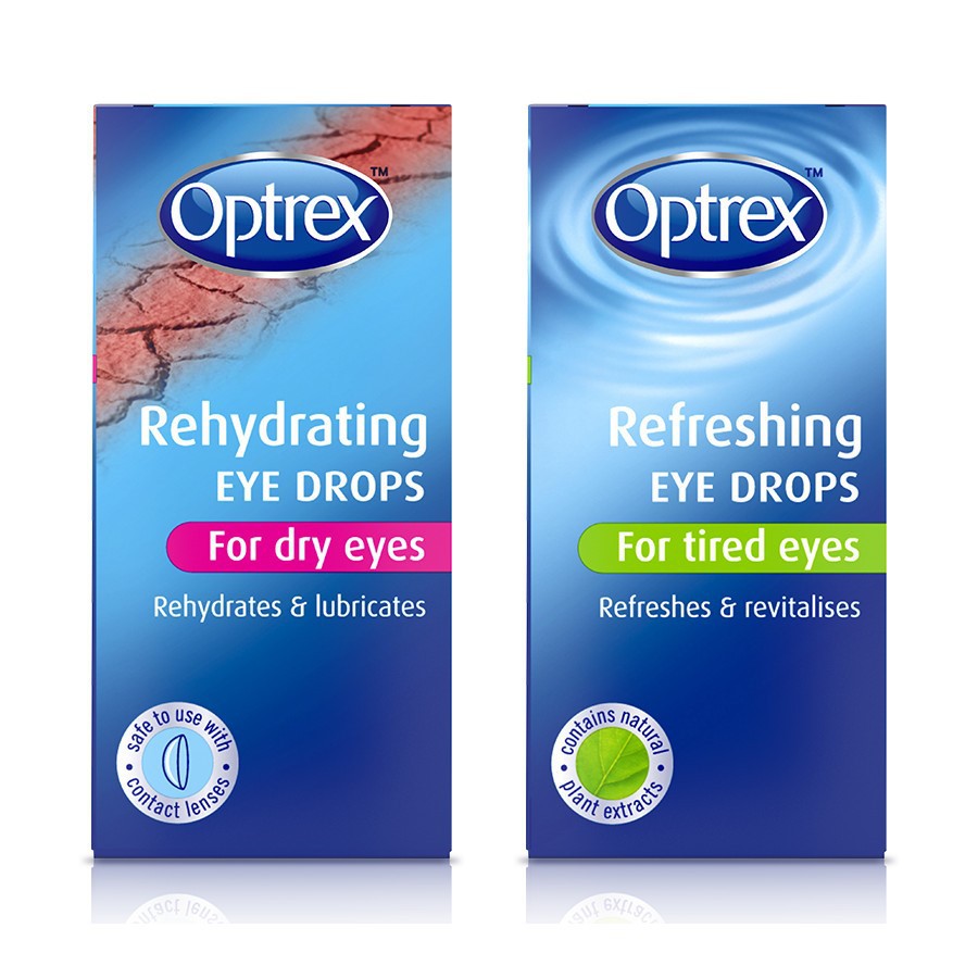 Optrex Eye Drop (For Tired Eyes/Rehydrating Eyes) 10ml Shopee Singapore