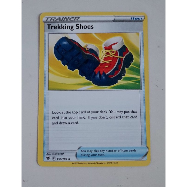 Pokemon trekking shoes trainer item astral radiance card Shopee Singapore