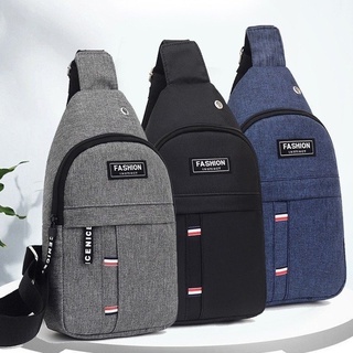 Leisure Oxford Cloth Shoulder Sling Bag Men Multifunctional Chest Bag