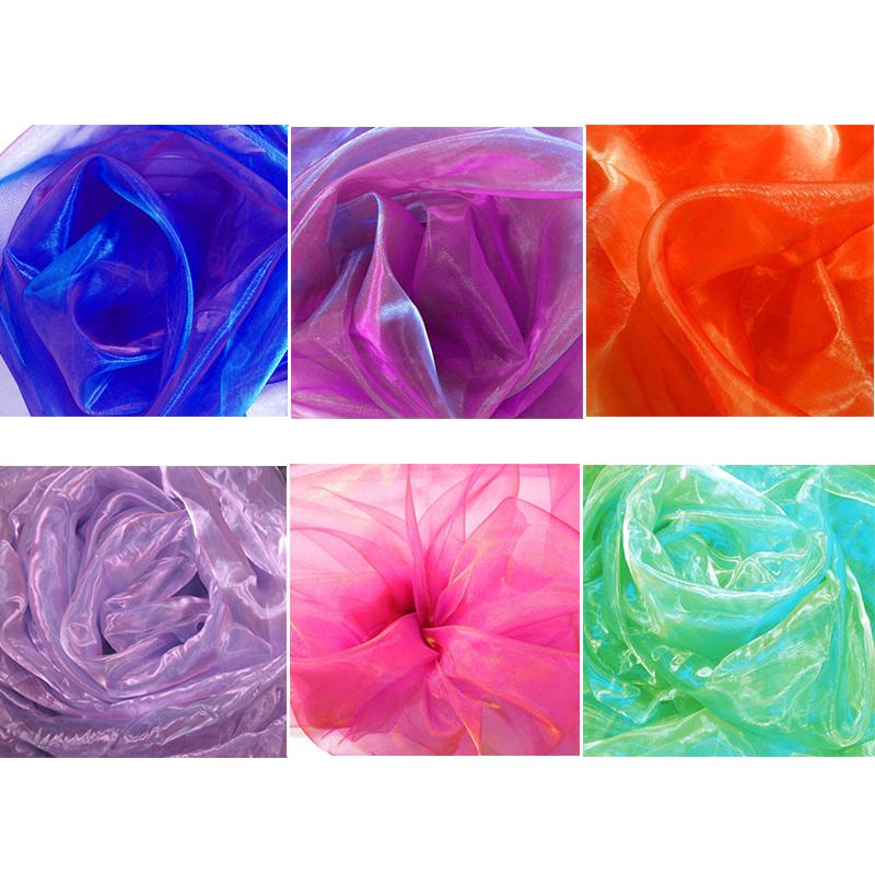 Multi Function Iridescent Organza Sheer Party Decor Fabric Diy