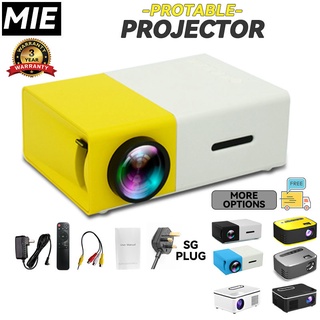 Portable Mini Projector YG300 T20 S361 Home Theater Household LED HD 1080P AV USB 3D HDMI Christmas Gift