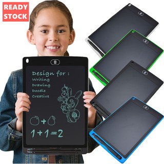 [✅SG Ready Stock] 8.5 inch / 12 inch LCD Pad Writing Tablet For kids,Kids Drawing Pad Portable Electronic Tablet Board