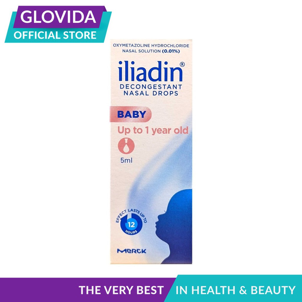 Iliadin Nasal Decongestant Solution 0.01 5ml (Expiry Date 31Jan23