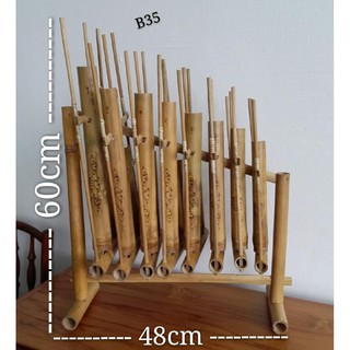 B35 - Angklung Bamboo Musical Instrument.