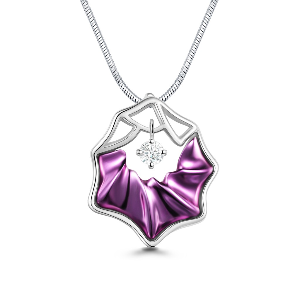 Lee Hwa Jewellery Tara 19K Purple Gold Pendant with
