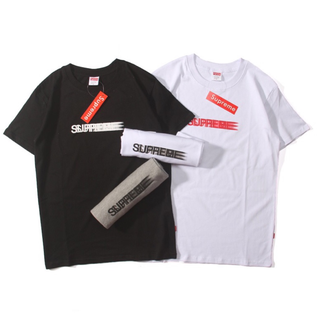 supreme motion logo tee black